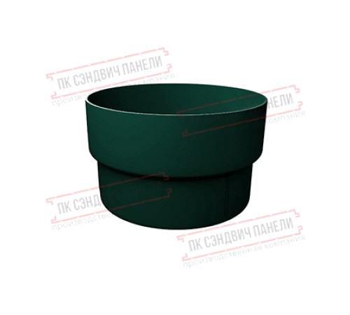 Муфта трубы соединительная ПВХ зелёный RAL 6005