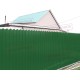 Профнастил фигурный C8 - 0,45 ПЭ с пленкой RAL 6002 лиственно-зеленый.
