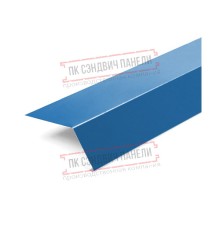 Планка карнизная 100х69х2000 ПЭ-5015-0.45