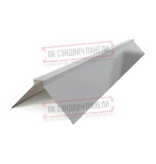 Планка конька плоского простая 115х115х2000 ПЭ-7004-0.45