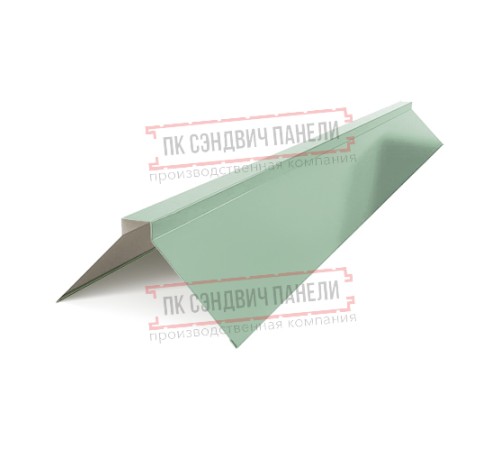 Планка конька плоского 150х150х2000 PURMAN-Tourmalin-0.5