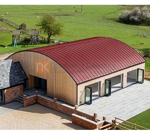 Продольно гнутый фальц гладкий 0,5 RAL 3011 Satin