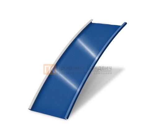 Продольно гнутый фальц гладкий 0,5 RAL 5005 Satin