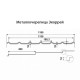 Металлочерепица Экоррей RAL6029 Полиэстер-0.3