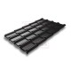 Металлочерепица Камея RAL9005 Drap-0.45
