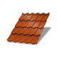 Металлочерепица Трамонтана-S Copper/Copper AGNETA-20-0.5