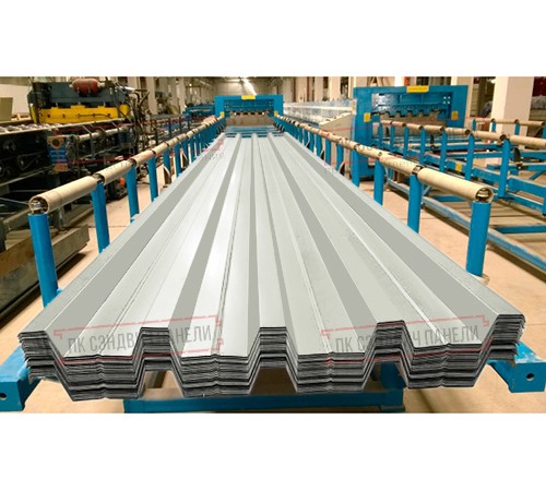 Профилированный лист Н60-845, Полиэстер RAL-9002-0.5