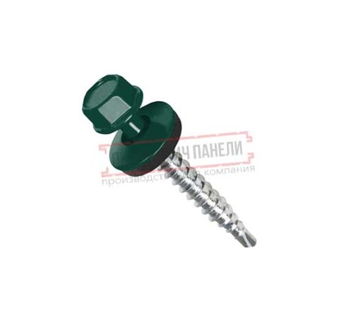 Саморезы 4,8х35 RAL 6005