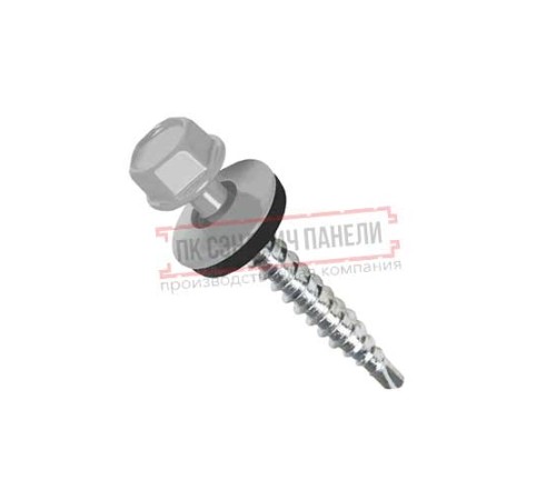 Саморезы 4,8х35 RAL 9006