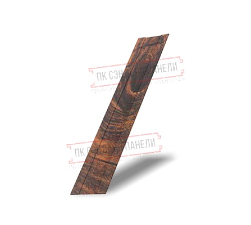 Крепежная планка жалюзи Milan,Tokyo 0,45 Print Elite Chestnut Wood
