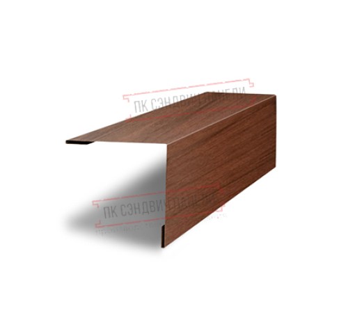 Планка завершающая 50х50 жалюзи Milan 0,45 Print Premium Rowan