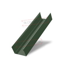 Стойка жалюзи Milan,Tokyo 0,5 GreenCoat Pural BT, matt RR 11 темно-зеленый