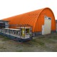 Профнастил H112ПГ-1.1, для бескаркасных ангаров, Полиэстер RAL 2004
